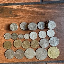 Monedas Antiguas De México Y Estadounidenses