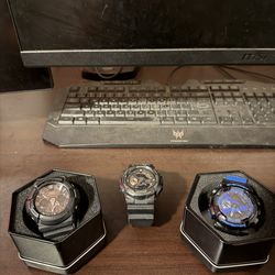 GSHOCK WATCHES (READ DESCRIPTION)