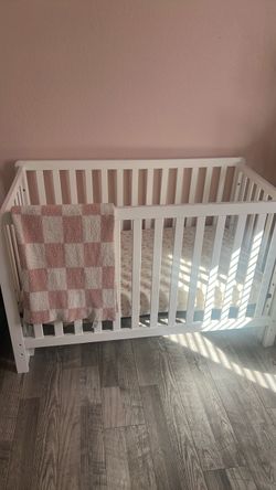 Crib with mattress