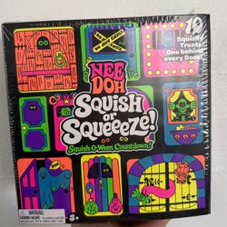 New NeeDoh Halloween Squish or Squeeze Advent Calendar