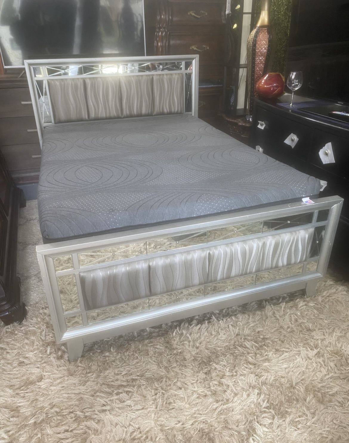 Full Bed Frame And Mattress