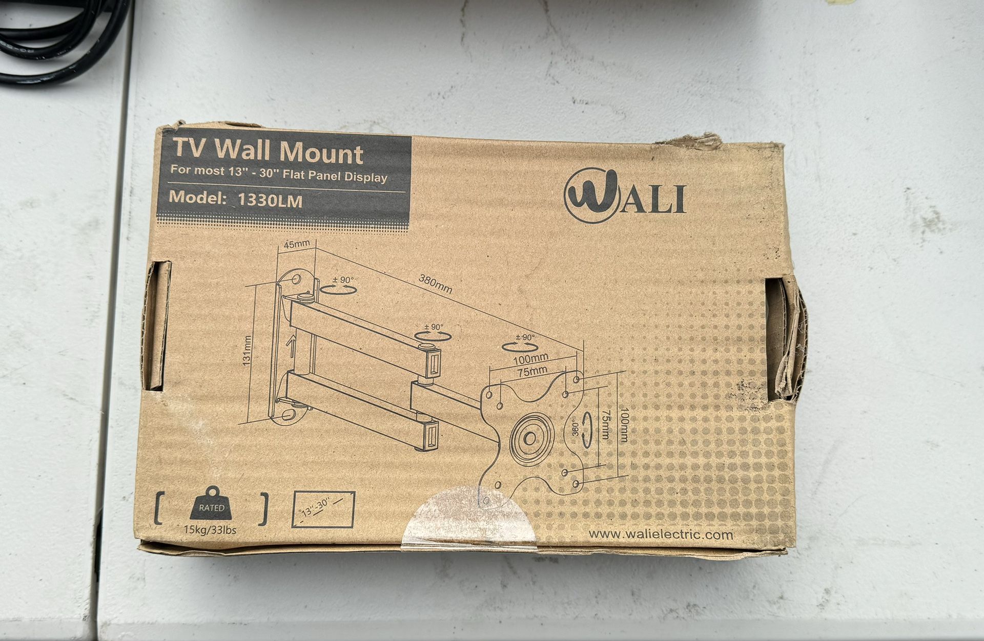 TV / Monitor Wall Mount (read description)