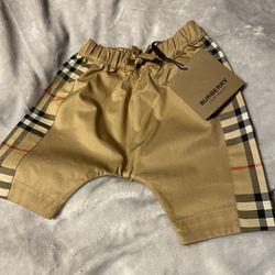 New Burberry Infant Pants 6 Months