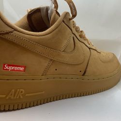 Supreme X Air Force 1 Low SP ‘Box Logo Wheat’