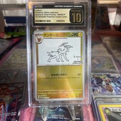 Yu Nah a Pristine 10 CGC Jolteon