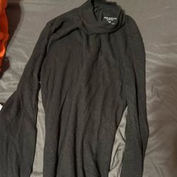 Long sleeve black dress