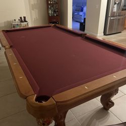 Pool Table 8’x32”