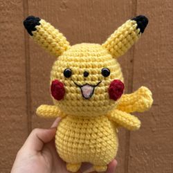 Crocheted Pikachu