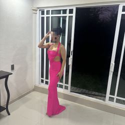 Fashion Nova Pink Dress 