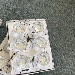 24 Crystal Knobs..new Item