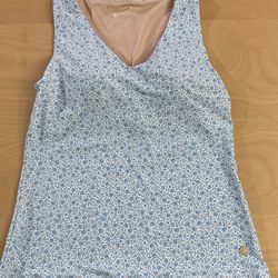 Womens coolibar ACROPORA SCALLOP TANK size med