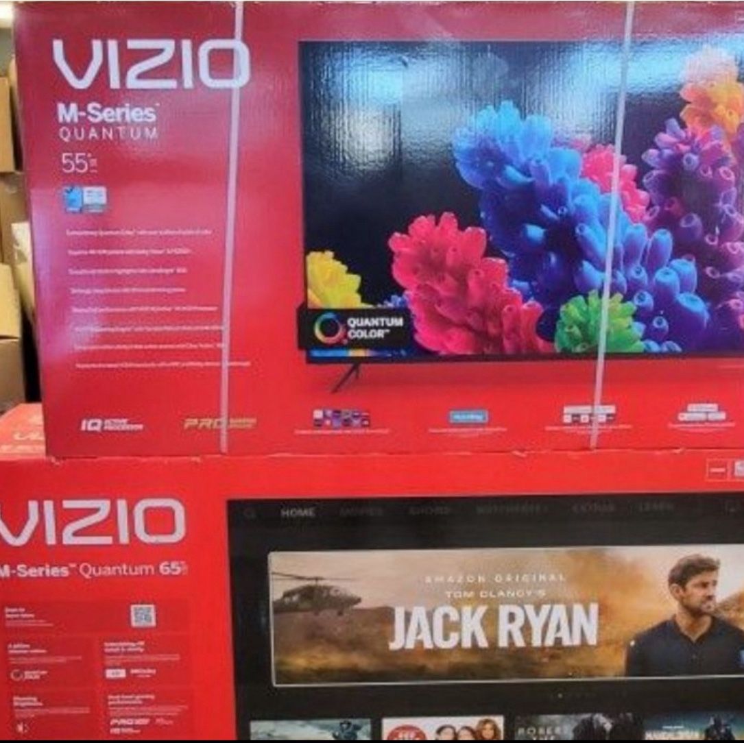 55 Vizio m Series Smart 4k HDTV $55 Down takes the TVs on financing free delivery six month warranty