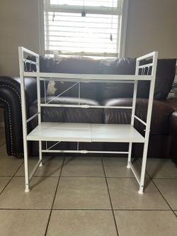 Adjustable 3-Rack Microwave oven rack. Rejeta ajustable para horno microondas de 3 rejillas