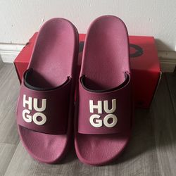 HUGO Mens Slides Size 12 NEW