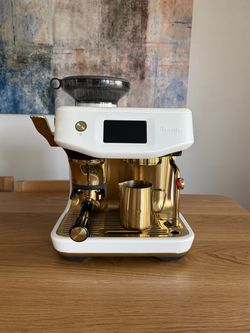 Breville Barista Touch Impress, Sea Salt Brass