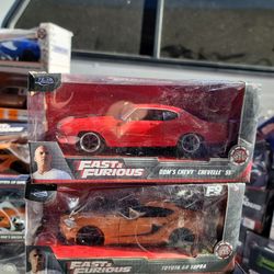 Fast And Furious Collectible Cars New $25 Each