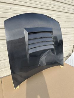 New 97 - 98 Nissan 240SX S14 Carbon Creations D-1 Hood - Part # 104241