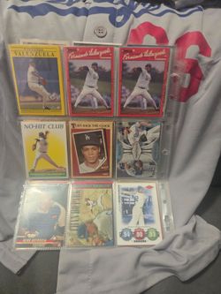 70+ Dodgers all star cards and kids jersey