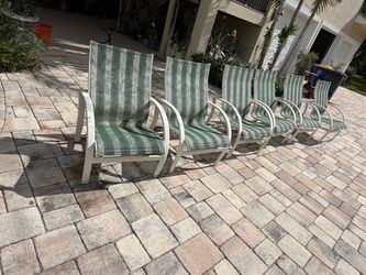 6 patio chairs outdoor furniture