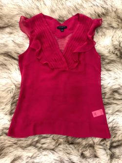 Banana Republic Blouse in Hot Pink!!!