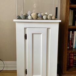Fish Tank Aquarium With Cabinet And Pump