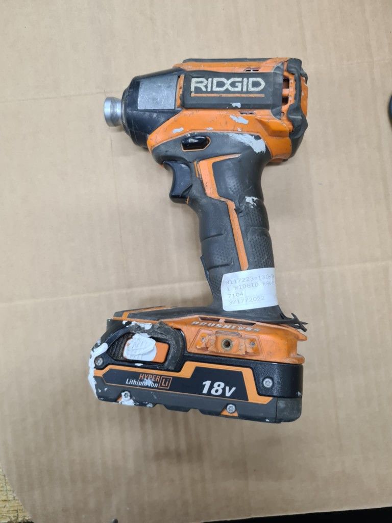 Ridgid 18v Brushless 3-Speed 1/4 in. Impact DriverÂ