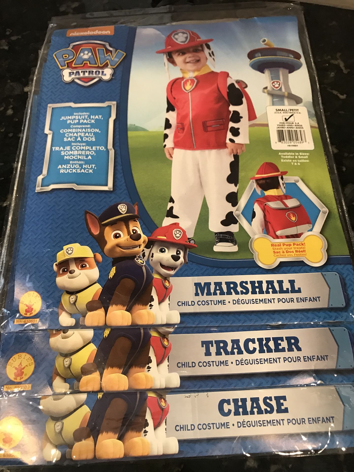 Paw patrol costumes - like NEW!!($50)