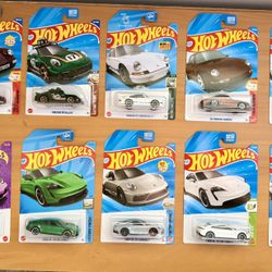 Hot Wheels Porsche Lot