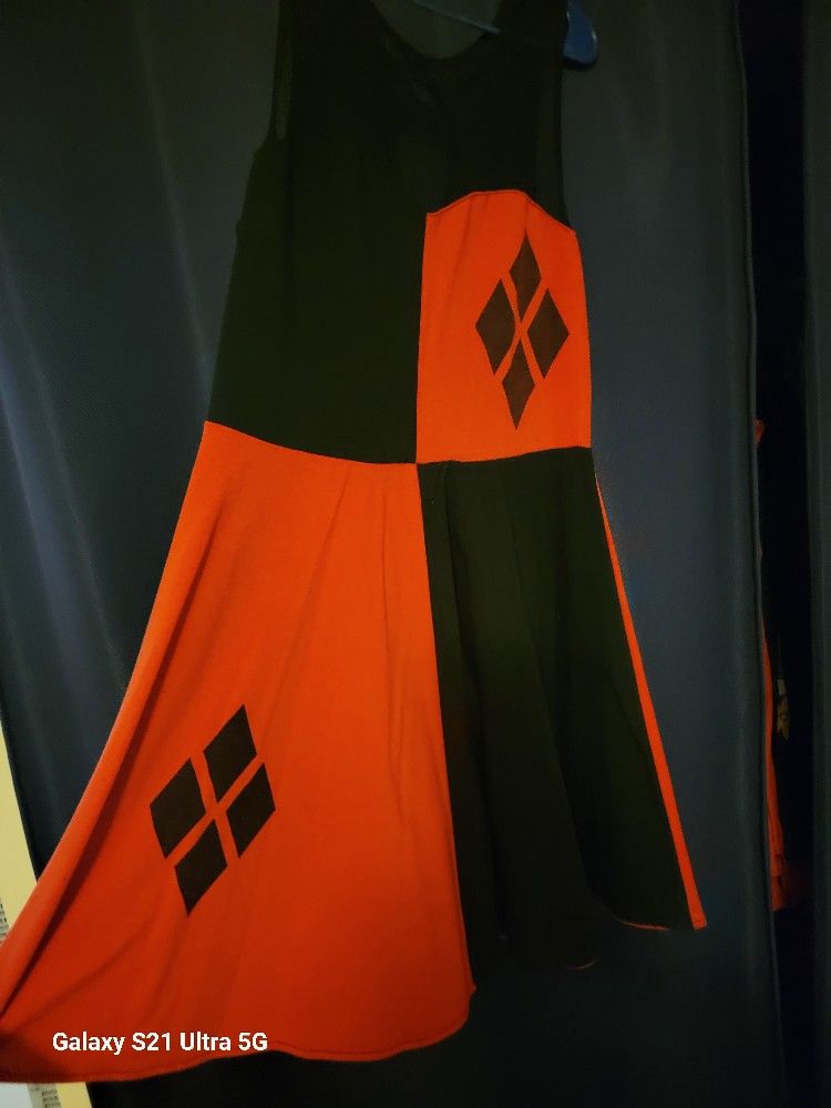 Harley Quinn Dress Xl