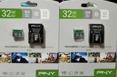 PNY 32GB Micro SD Card With Adapter