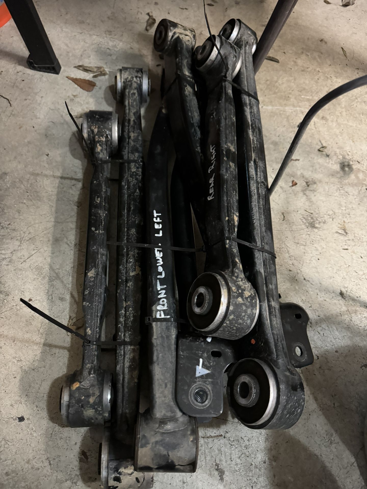 23 jeep Gladiator Mojave Control Arms Complete Set
