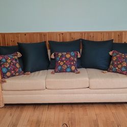Rattan Couch For Sale Pristine Condition!