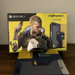 Microsoft Xbox One X Cyberpunk 2077 Limited Edition