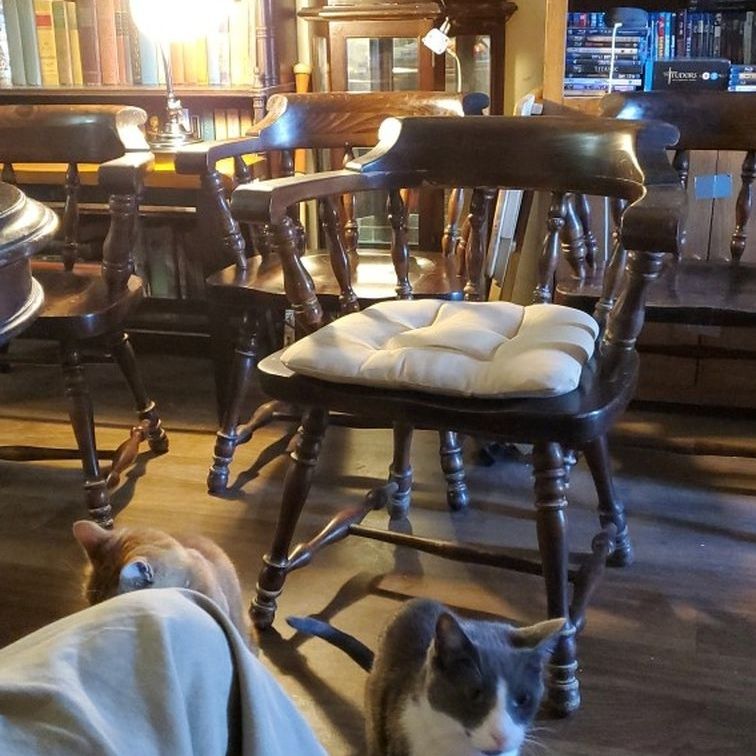 Ethan Allen Captains Chairs