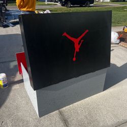 Custom Jordan Shoe Box