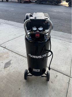 Husky 20 Gal. 200 PSI Oil Free Portable Vertical Electric Air Compressor