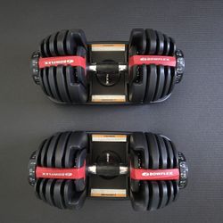 BOWFLEX SELECTECH 552 ADJUSTABLE DUMBBELLS
