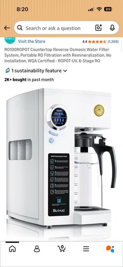 Bluevua water maker