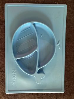 Nuby Silicone Baby Plate