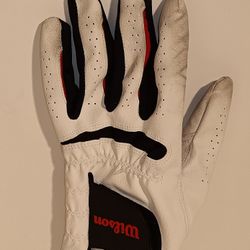 Wilson good USED condition men's medium? left handed golf glove