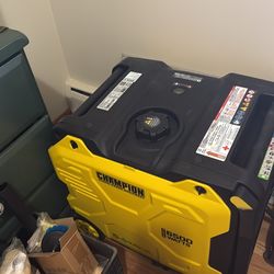 Champion 6500 watt gas/propane generator