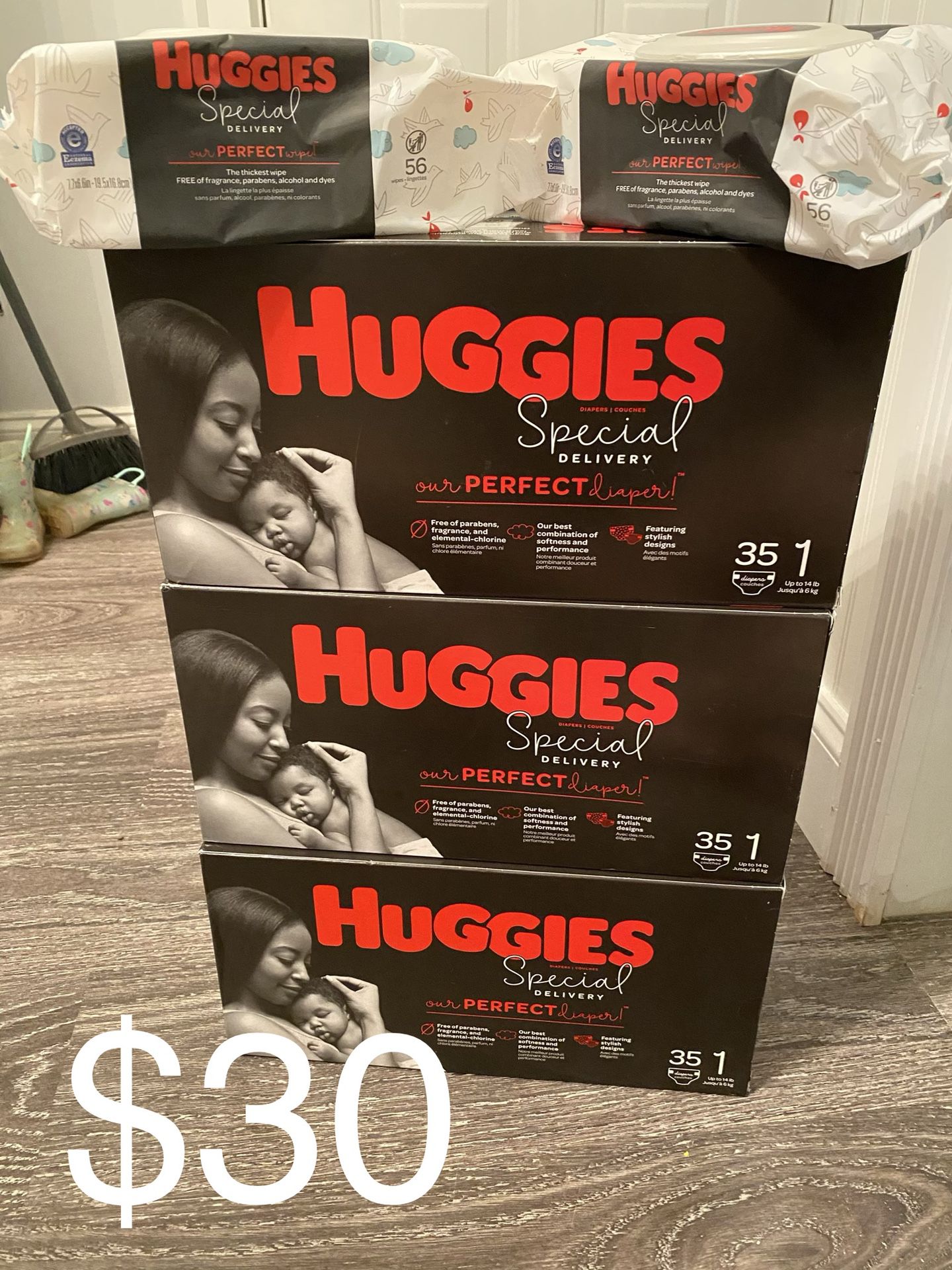 Huggies Special Delivery size 1 Bundle