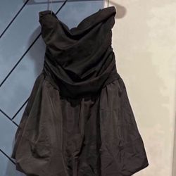 Black Strapless Dress - Steve Madden XL