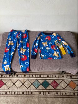 Sonic the Hedgehog Kids Pajama Set BRAND NEW WITH TAGS $8