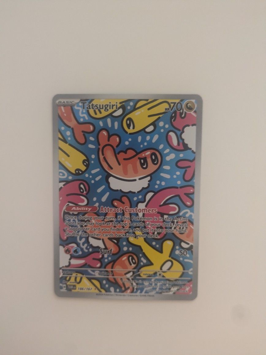 Tatsugiri Full Art Card