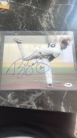 Giants Ryan Vogelsong Signed 8x10 Photo With Psa/dna Cert 