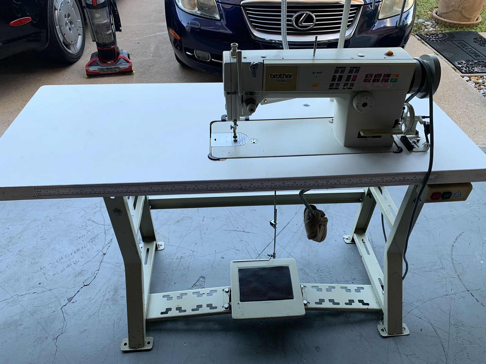 Brother exedra E40 industrial sewing machine for Sale in Port St