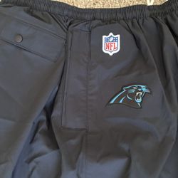 Nike NFL  Panthers Lined Wind/rain Pants 4 XL