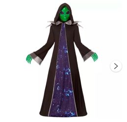 Kids Light-Up EL Wire Alien Costume