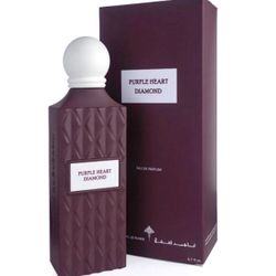 Purple Heart Diamond by Ibraheem Al Qurashi 200ml 6.8oz USA SELLER/HARD TO FIND IN USA